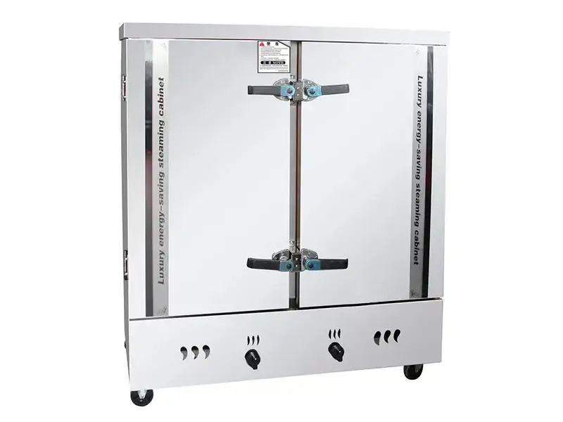 Fingerprint-free Gas Single-door 24-Tray Rice Steamer