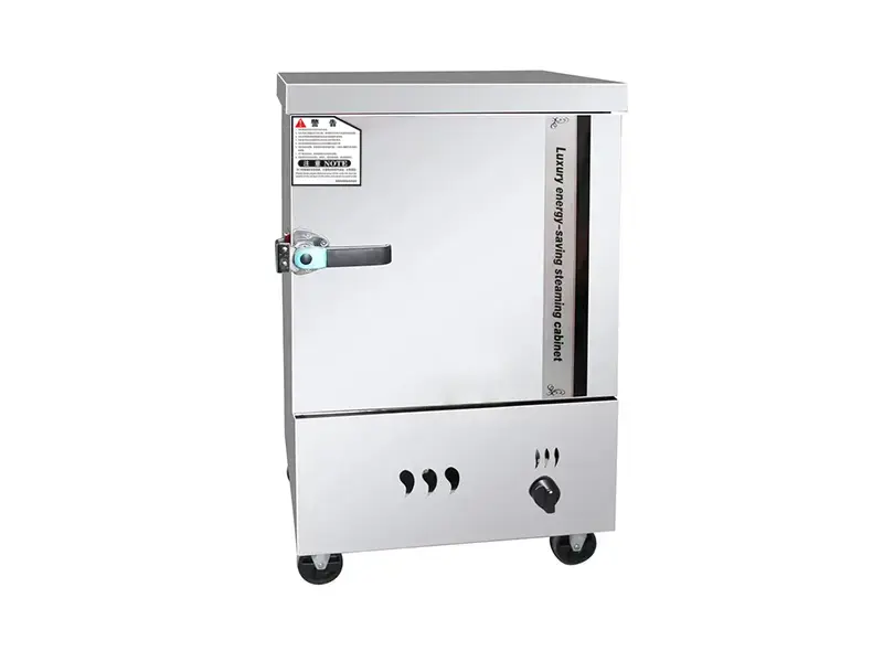 Fingerprint-free Gas Single-door 6-Tray Rice Steamer