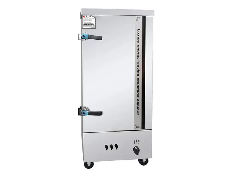 Fingerprint-free Gas Single-door 12-Tray Rice Steamer