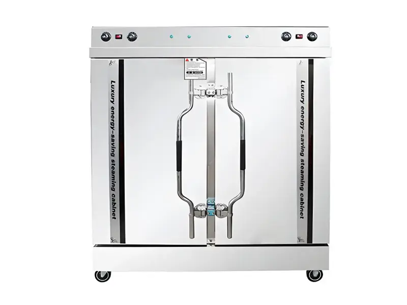 Fully Automated Timed Single-door 24-Tray Rice Steamer