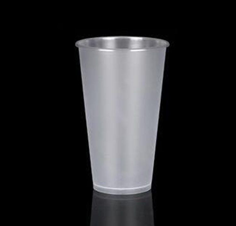 PP Frosted Bubbletea Cup (double layer base)