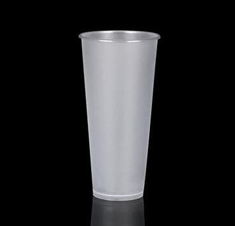PP Frosted Bubbletea Cup  (Tall) (double layer based)