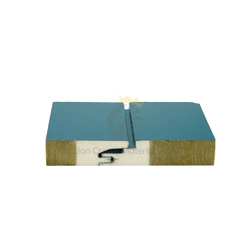 Polyurethane edge-sealed with Rockwool