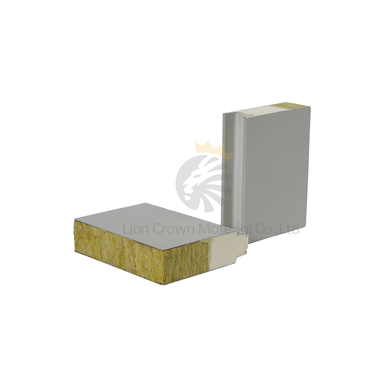 Rock wool interior paritition wall panel