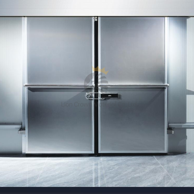 Double gate automatic sliding door