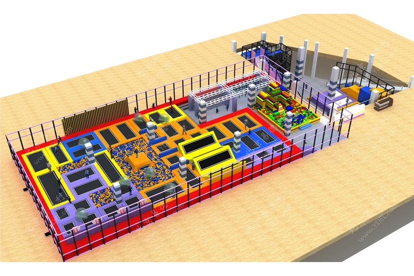 Indoor Children's Trampoline Park