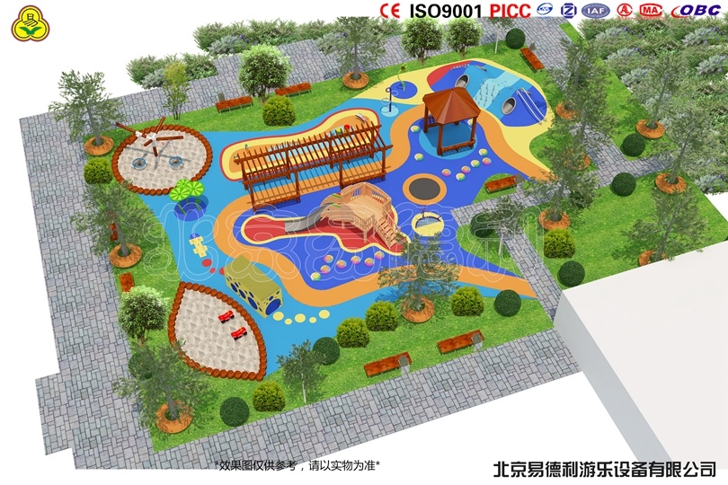 Community children's play equipment planning and design