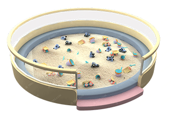 Small sandbox series naughty castle