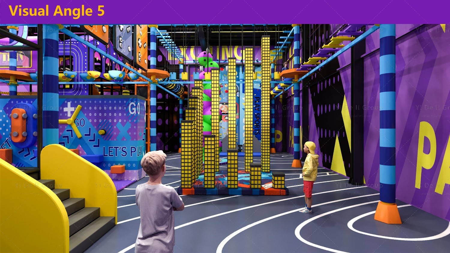 Indian 1800sqm Trampoline Park