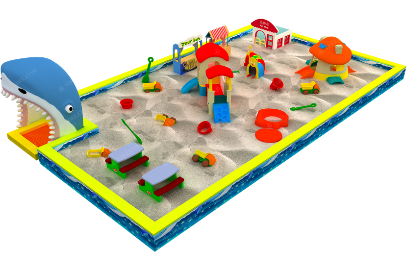 Indoor naughty castle sand pond children's playground