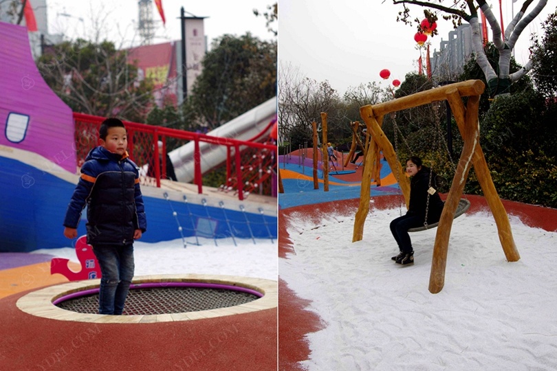 Children's outdoor amusement park equipment