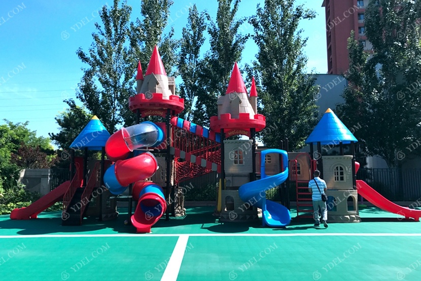 Outdoor Castle Slide III