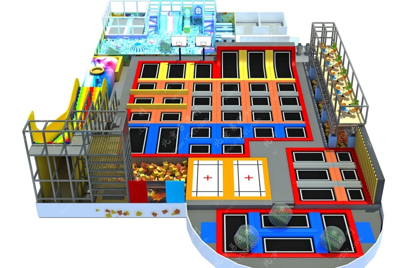 Internet-Famous Trampoline Park
