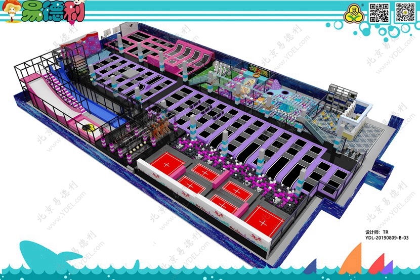Indoor Trampoline Theme Park