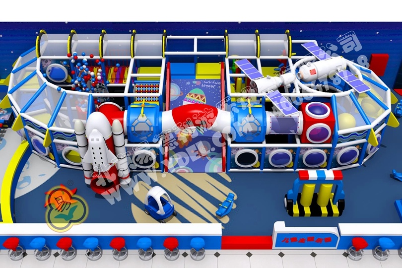 Miniature space city Naughty castle equipment