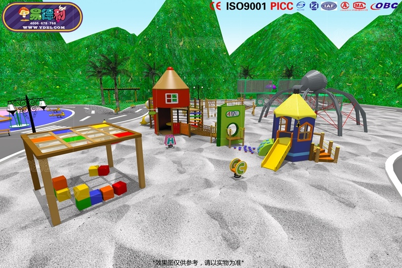 Children's playground theme park equipment
