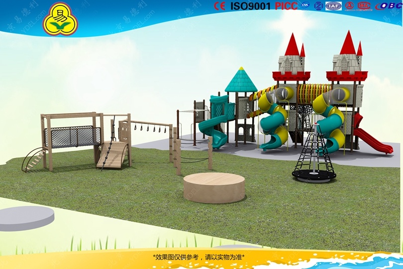 Outdoor Castle Slide II