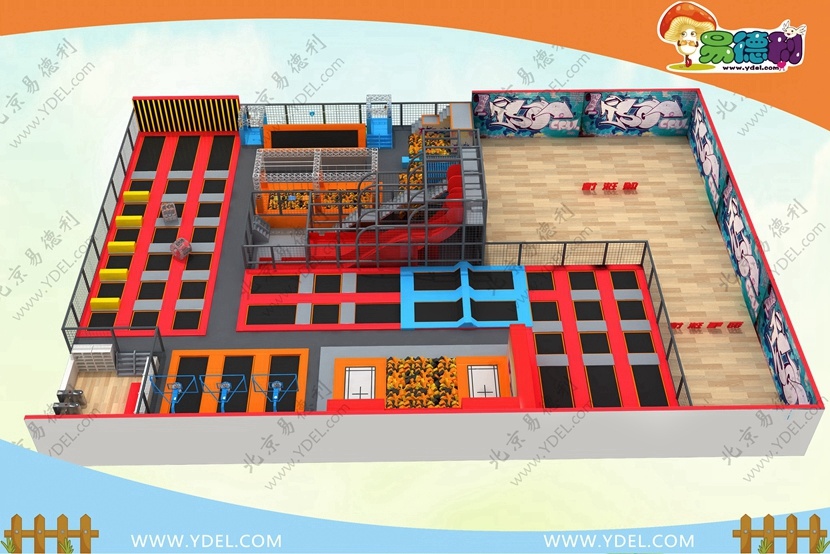 Indoor Trampoline Design