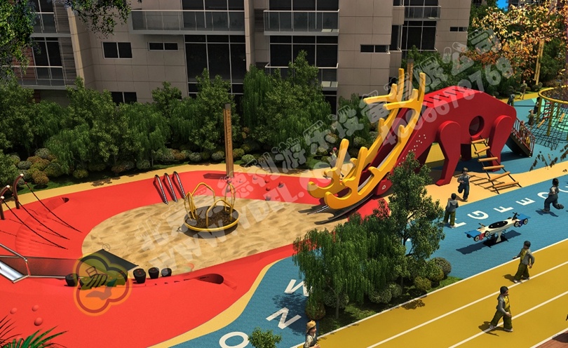 Children's city park customized amusement equipment