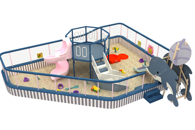 Beach series children's playground equipment