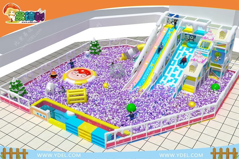 Kids Naughty Castle Ocean ball pool