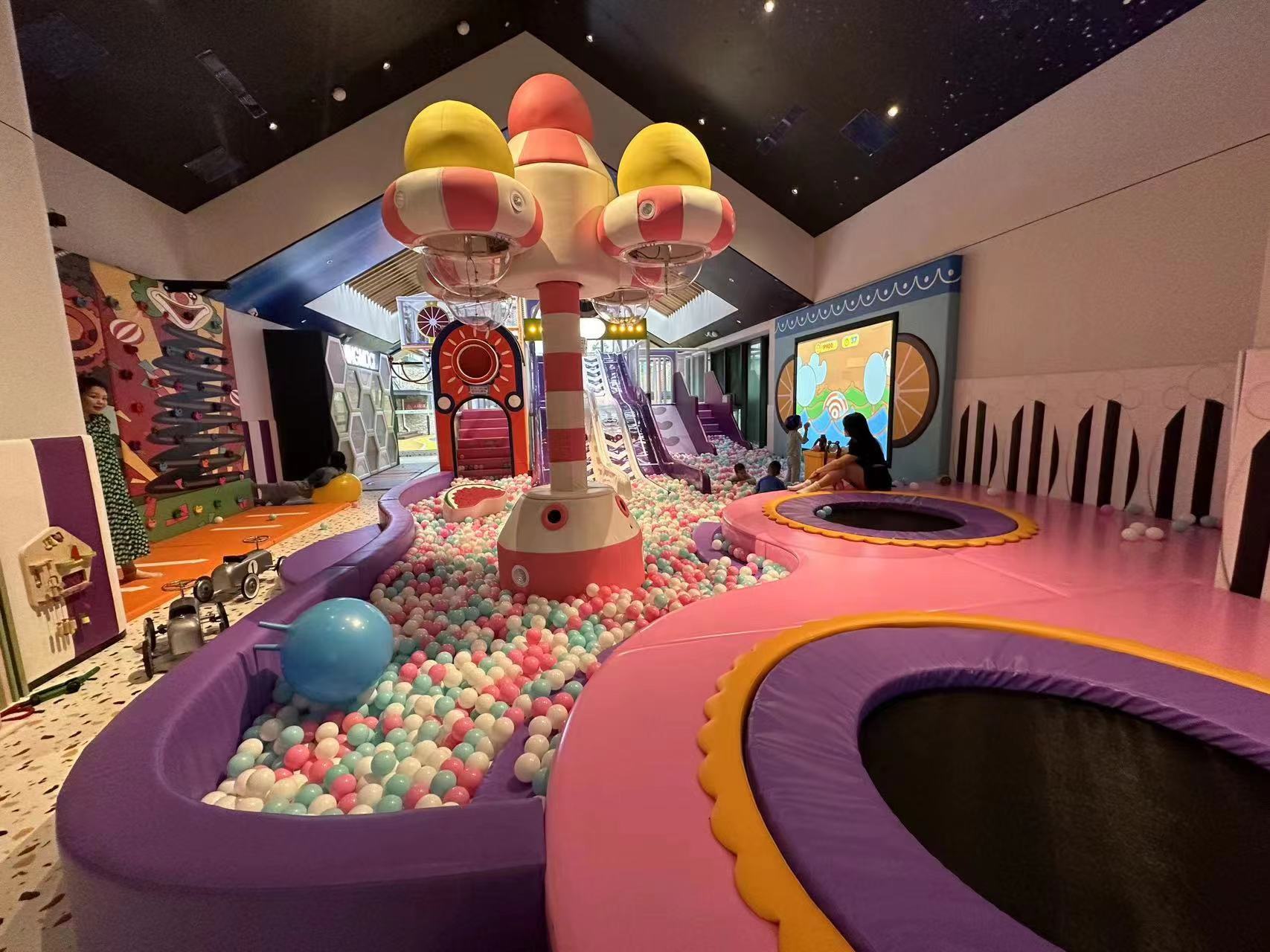 Recommendations for Indoor Children's Playground Projects Under 300 Square Meters