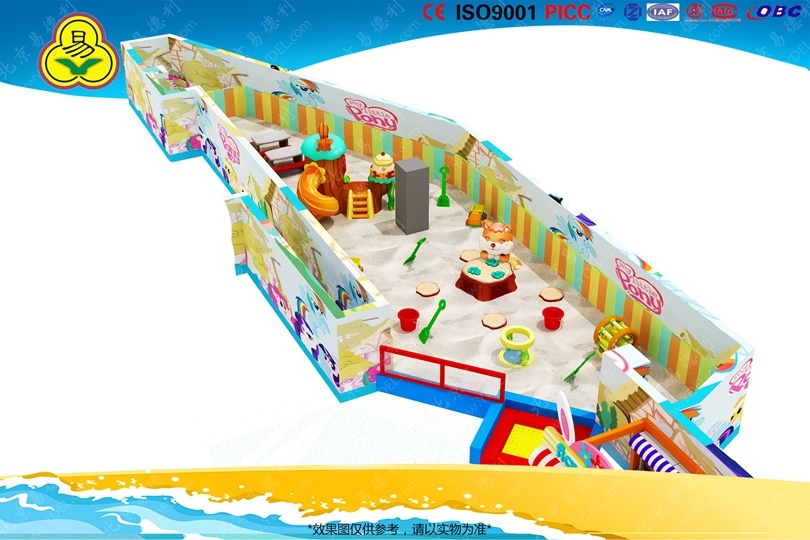 Beach themed series Naughty Castle for kids