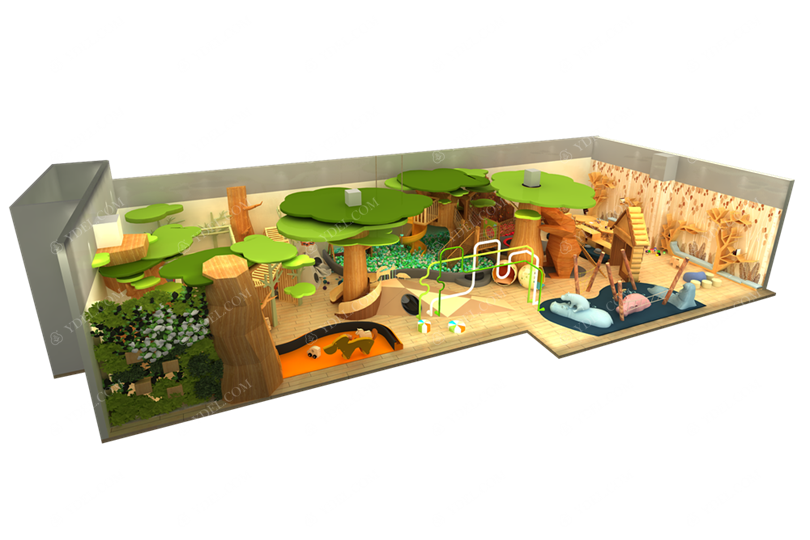 Indoor Parent-Child Interactive Cartoon Playland