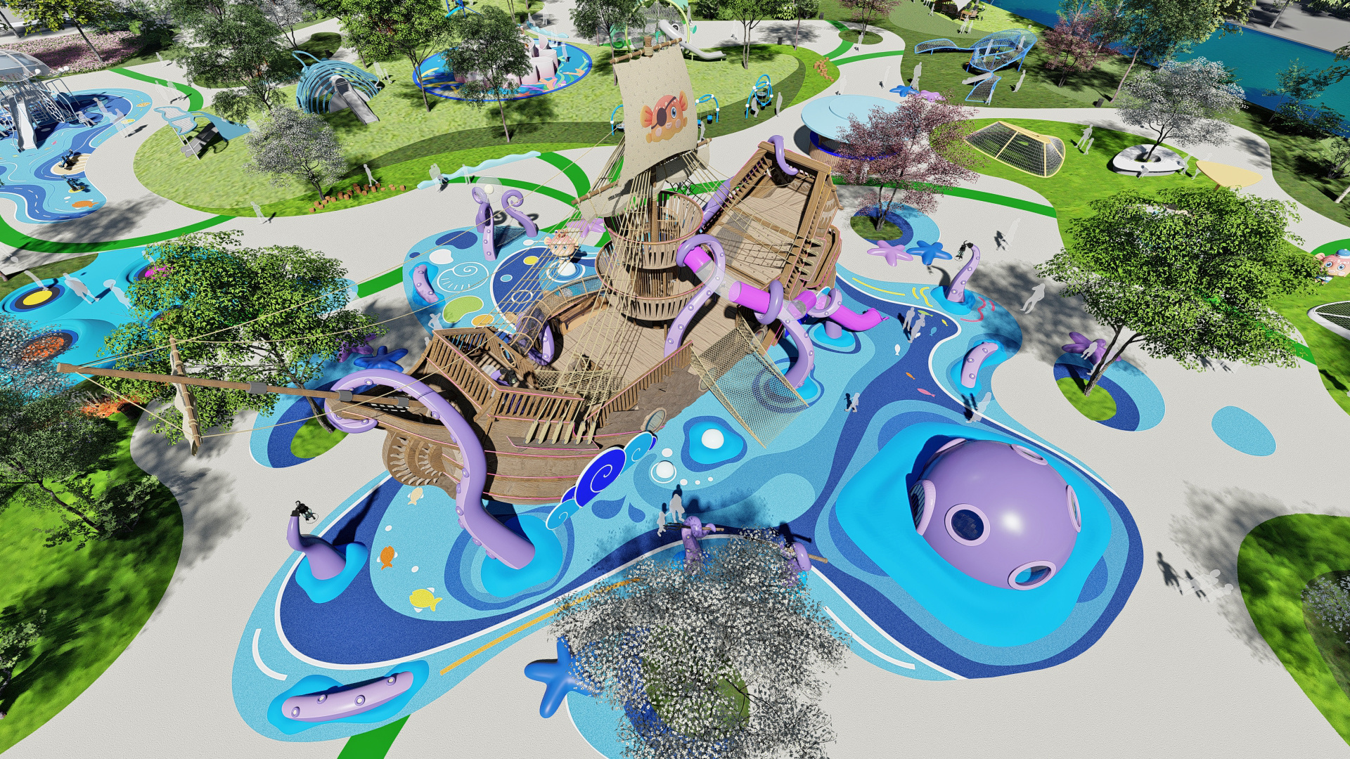 Pirate Ship Slide