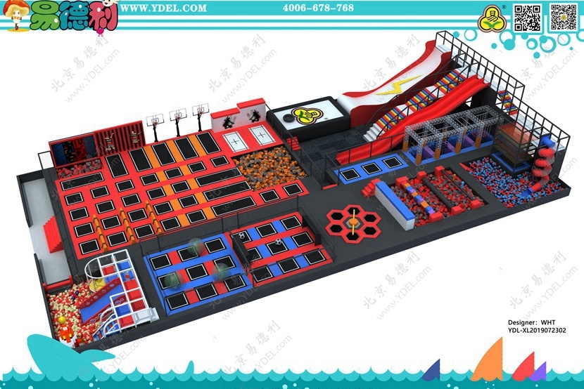 Indoor Internet-Famous Trampoline Park