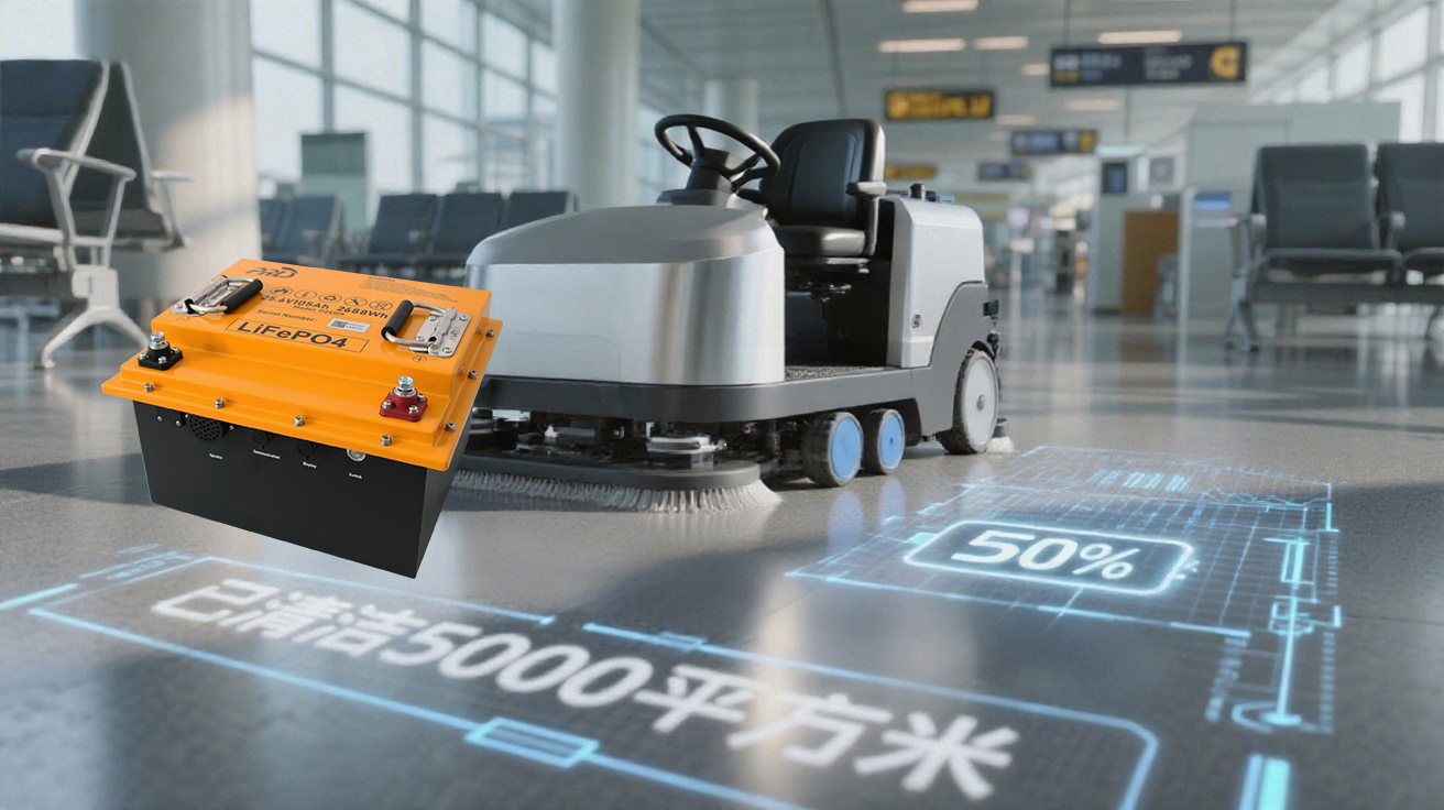 Empowering Cleaning Equipment, Eliminating Power Anxiety, Ensuring Uninterrupted Efficiency