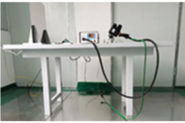Static electricity protection test