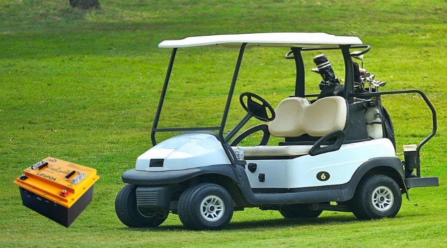 Lithium batteries in golf carts