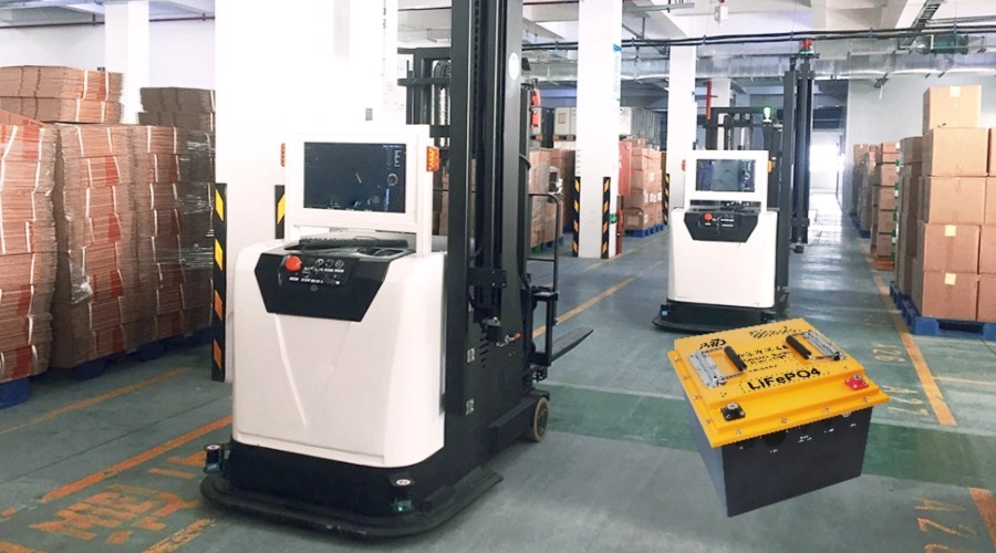 Considerations for the application of lithium batteries in AGV carts