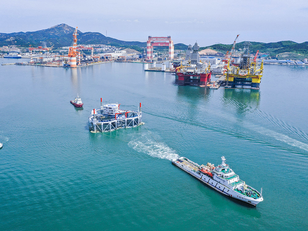 “耕海1号”海洋牧场出港及海上拖航、就位总包项目 “耕海1号”海洋牧场出港及海上拖航、就位总包项目