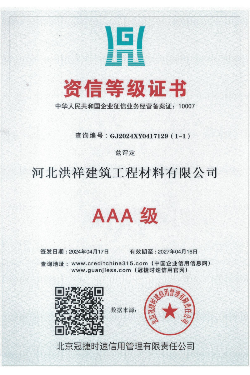 Credit Rating Certificate Credit Rating Certificate