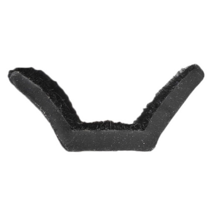 Velvet rubber sealing strip