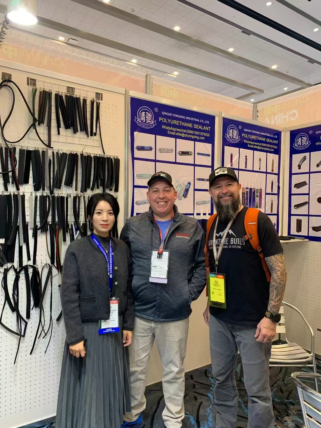 Yongxing Industrial participated in the American exhibition with its diverse range of products.