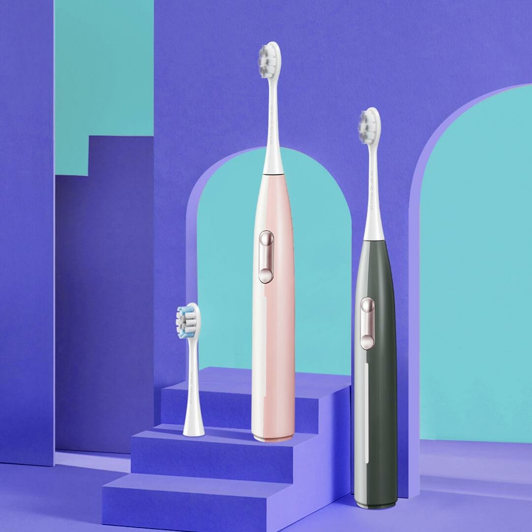 Temperature-Sensitive Color-Changing Sonic Electric Toothbrush