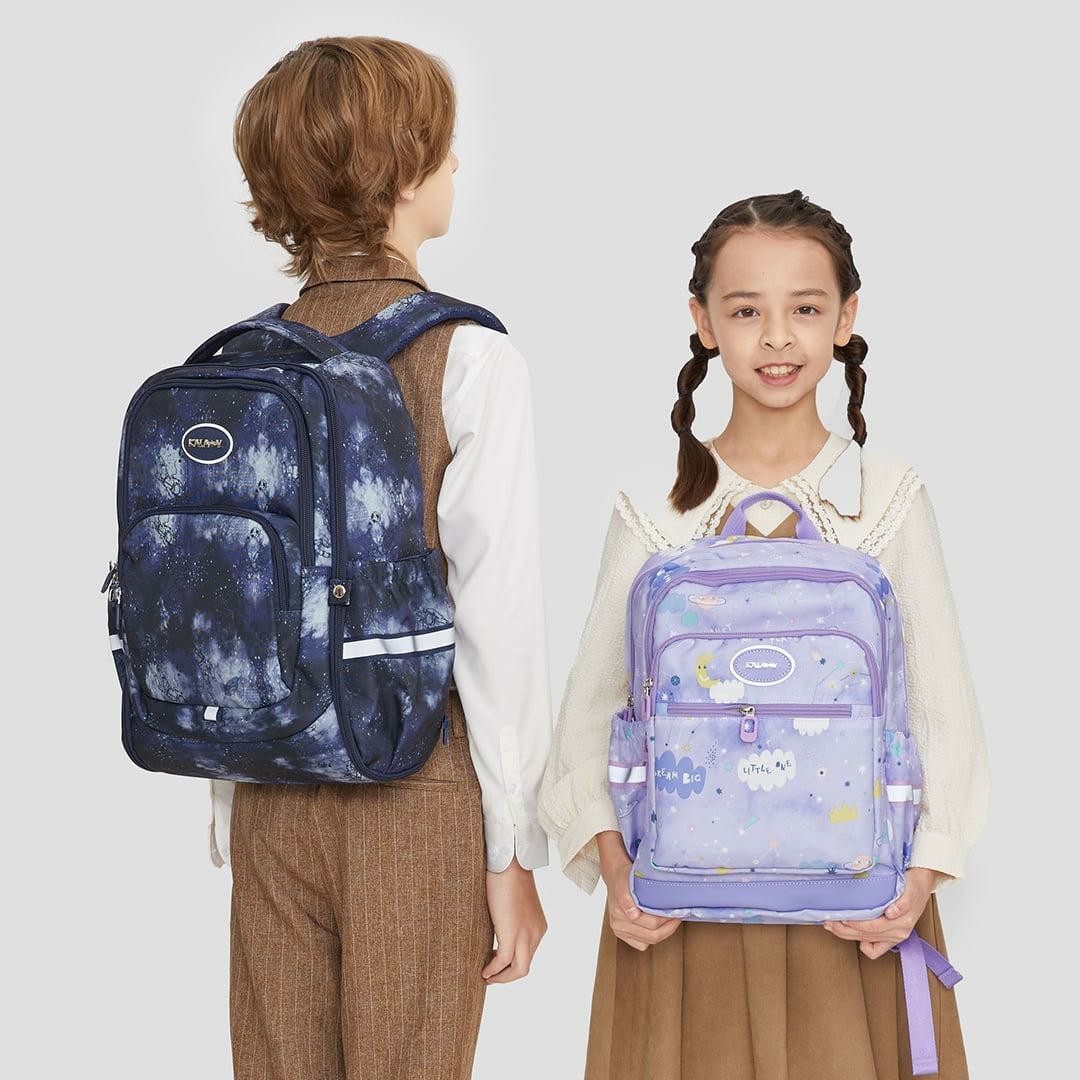 Printed Lightweight Travel & Study Backpack