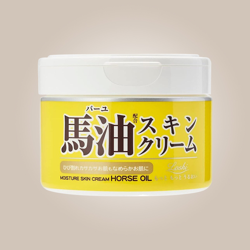 Loshi Moist Aid Horse Oil Skin Cream 220 g