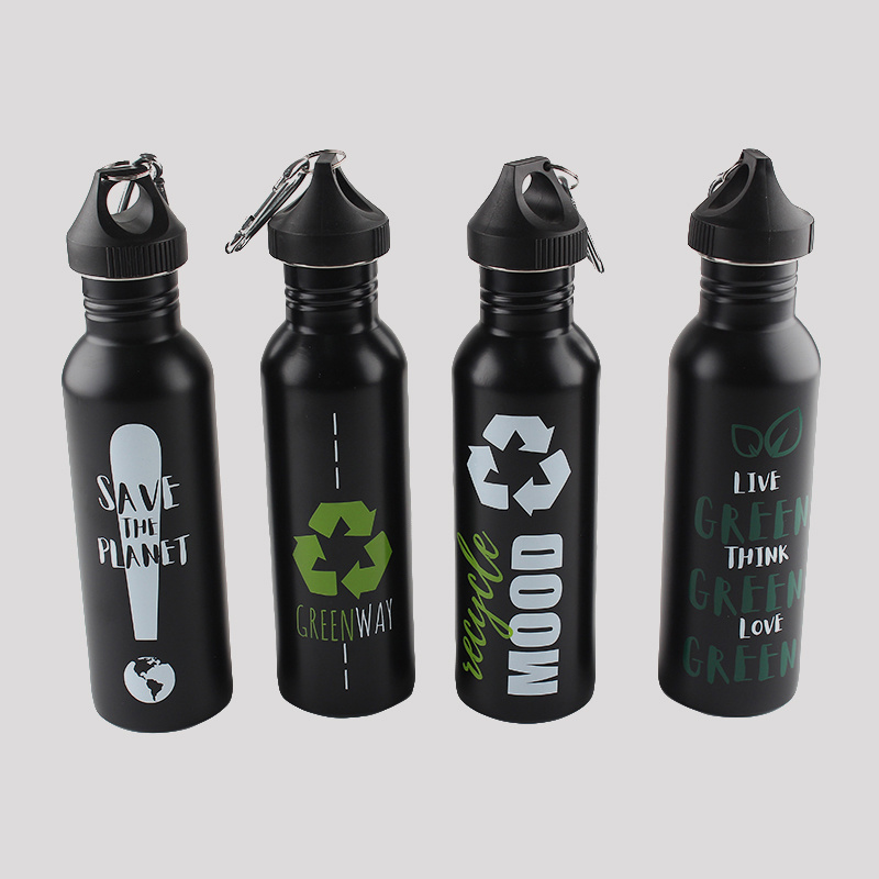 Factory wholesale stainless steel sports outdoor water bottle