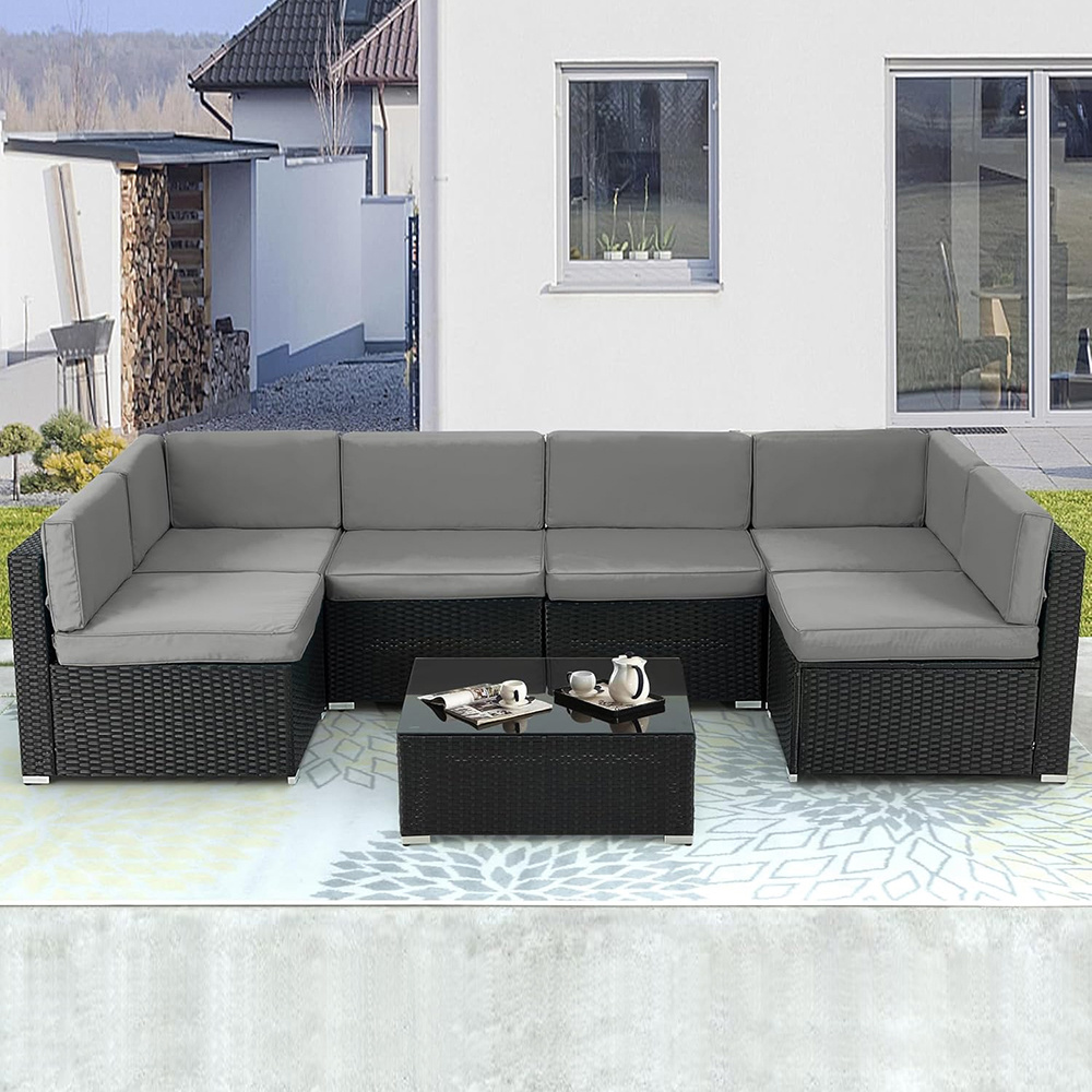U-MAX 7 Piece Outdoor Patio Furniture Set