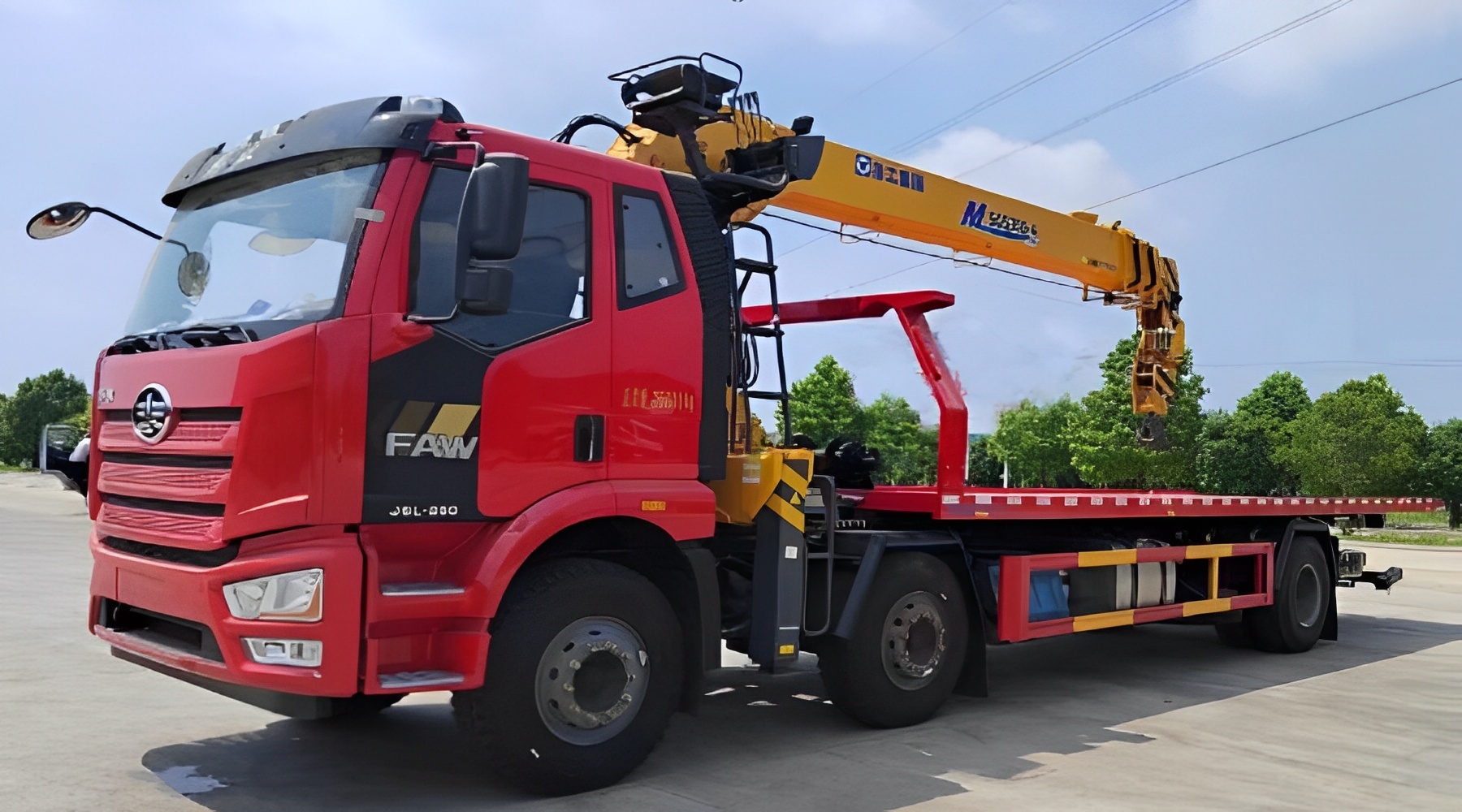 Engineering transport vehicle Engineering transport vehicle
