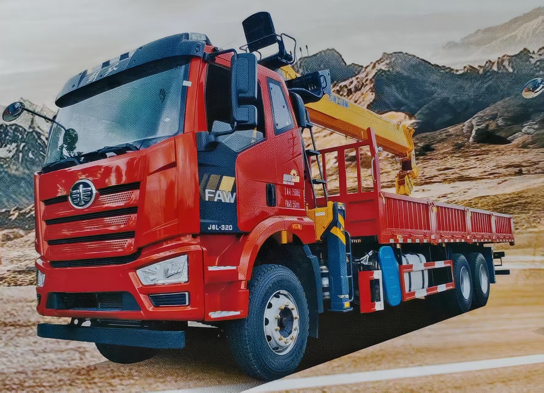 Liberate XCMG Integrated Vehicle-mounted Crane