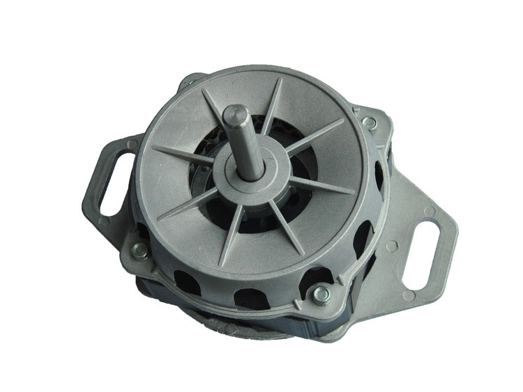Fully automatic washing machine with motor