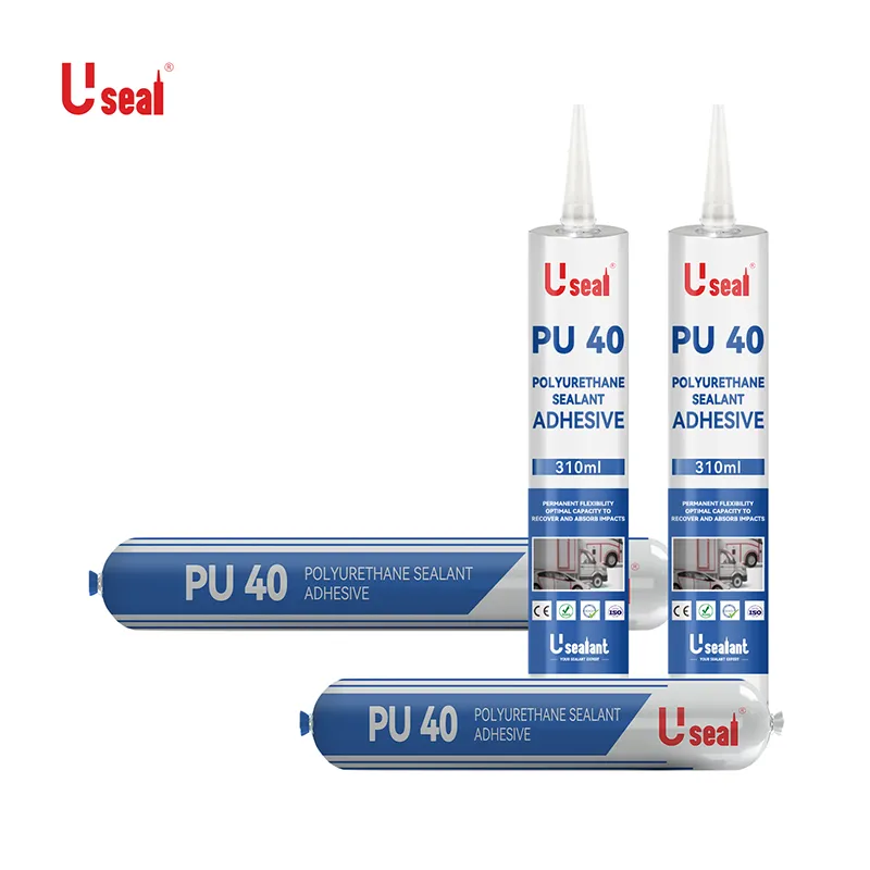 PU 40 Moisture Cure Seal Adhesive Consultant Best 360g 300ml Polyurethane Plastic Production Line Automobile Sheet Metal Sealant