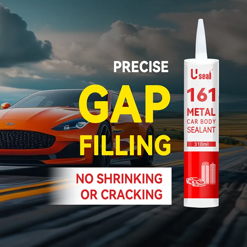 161 Auto Car Body Plane Sealing Trade High Quality OEM Professional Weatherproof Automobile Silica Spray Silicone Sealant Adhesive