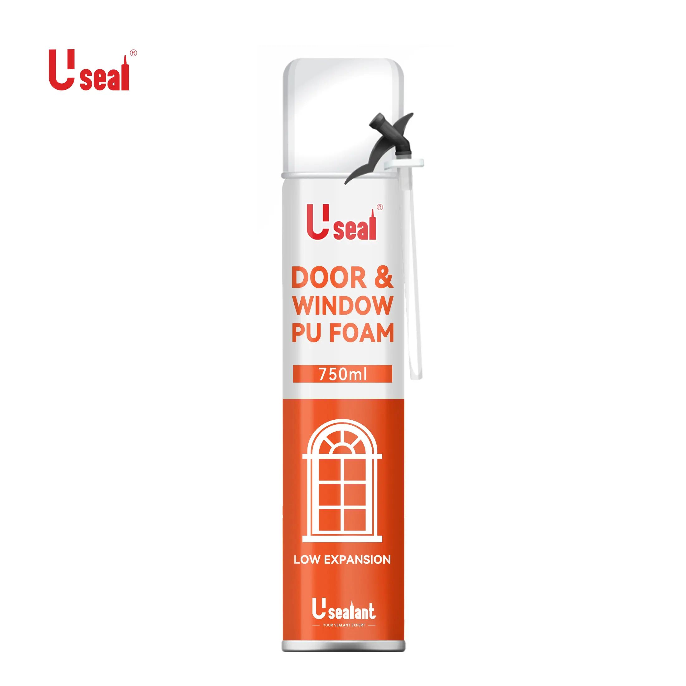 Door & Window PU Foam Soundproof Waterproof Insulation Low Expansion Pressure Rate