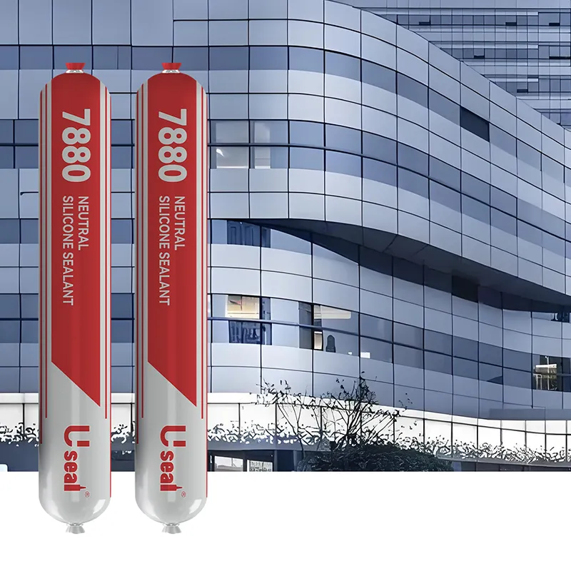 7880 Brick Building Double Glazed Curtain Wall Flexible Structural Neutral Structure Silicone Sealant Chemical Adhesive Glue Silicon